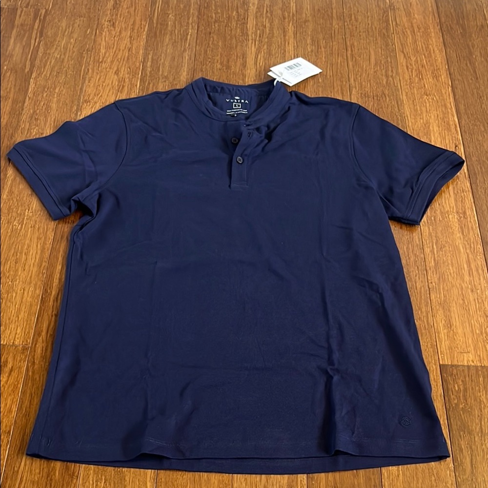 NWT Vustra Men’s Dark Blue Polo Shirt